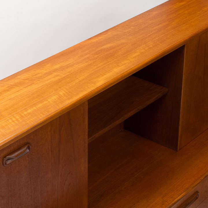 Gplan Mid-Century highboard designed by Victor Wilkins