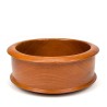 Vintage round teak bowl from Denmark