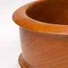 Vintage round teak bowl from Denmark
