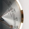 Brass vintage thermo and hygrometer