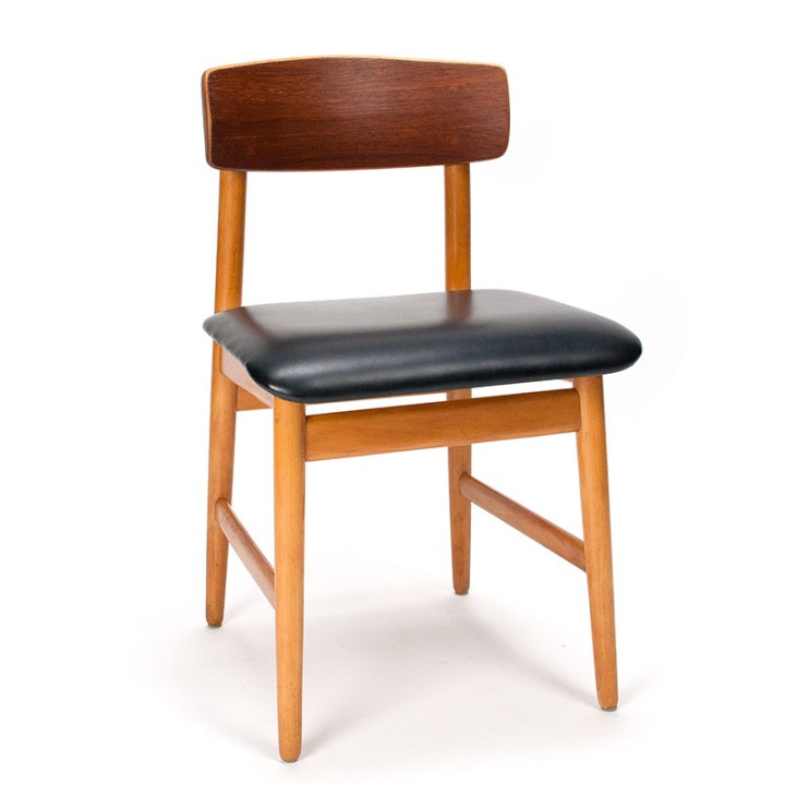 Mid-Century jaren vijftig eettafel stoel Deens model