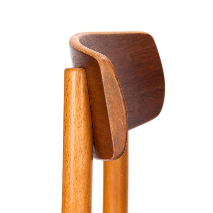 Mid-Century jaren vijftig eettafel stoel Deens model