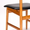 Mid-Century 1950s dining table chair Danish model
