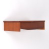 Teak vintage floating drawer