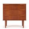Klaus Okholm Mid-Century small chest of drawers in teak