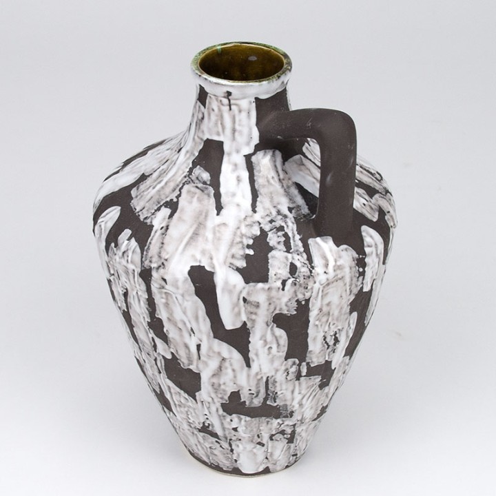 Large vintage West German ceramic vase