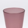 Purple glass vintage vase