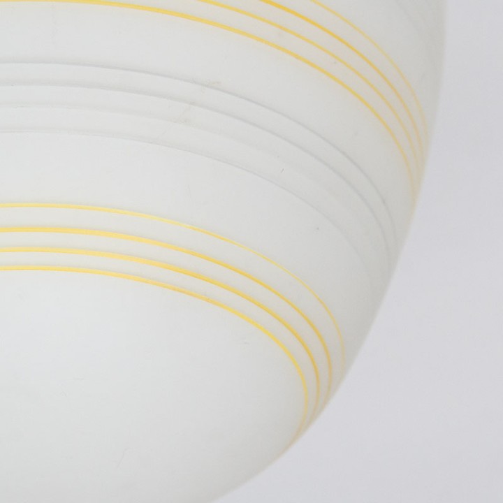 Ceiling lamp 1950s/1960s vintage glass model