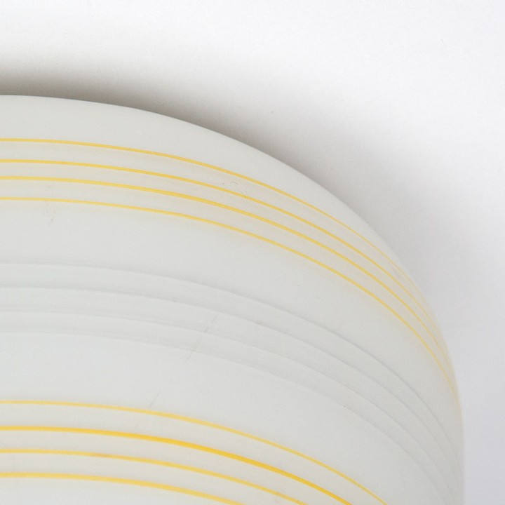 Ceiling lamp 1950s/1960s vintage glass model