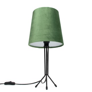 Vintage 1950s tripod table lamp