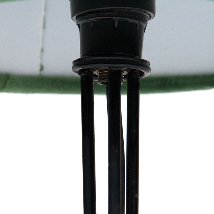 Vintage 1950s tripod table lamp