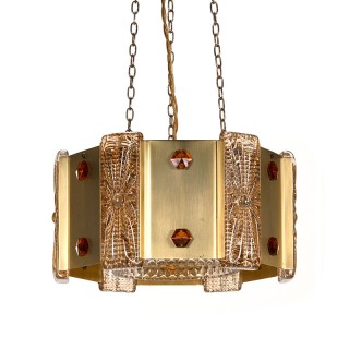 Vitrika Mid-Century vintage Deense hanglamp