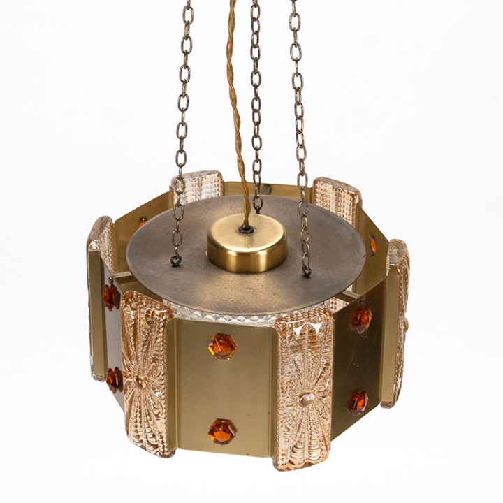 Vitrika Mid-Century vintage Deense hanglamp