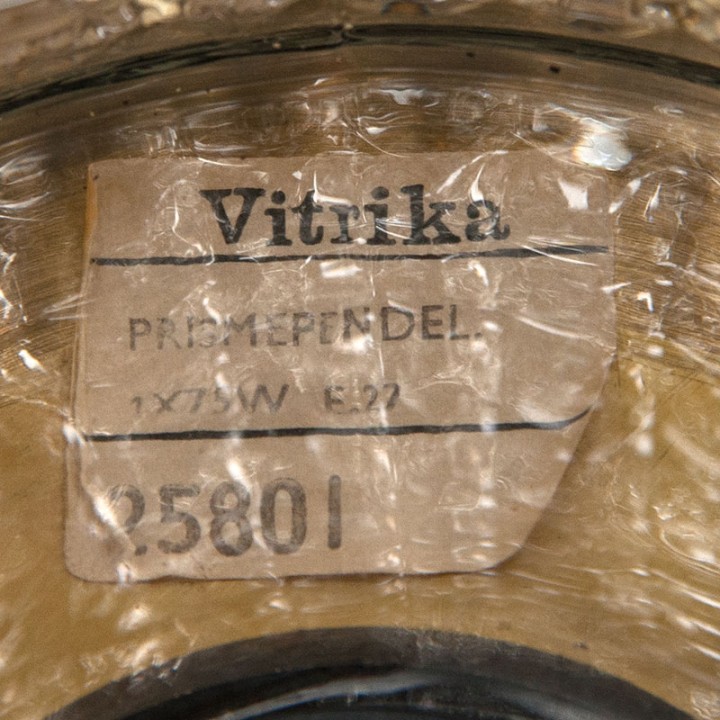 Vitrika Mid-Century vintage Danish pendant lamp