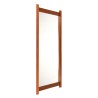 Large Danish Mid-Century teak mirror