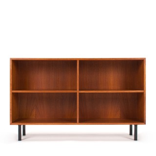 Deens Mid-Century vintage boekenkastje laag model