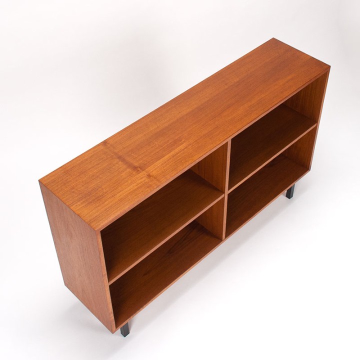 Danish Mid-Century vintage bookcase low model