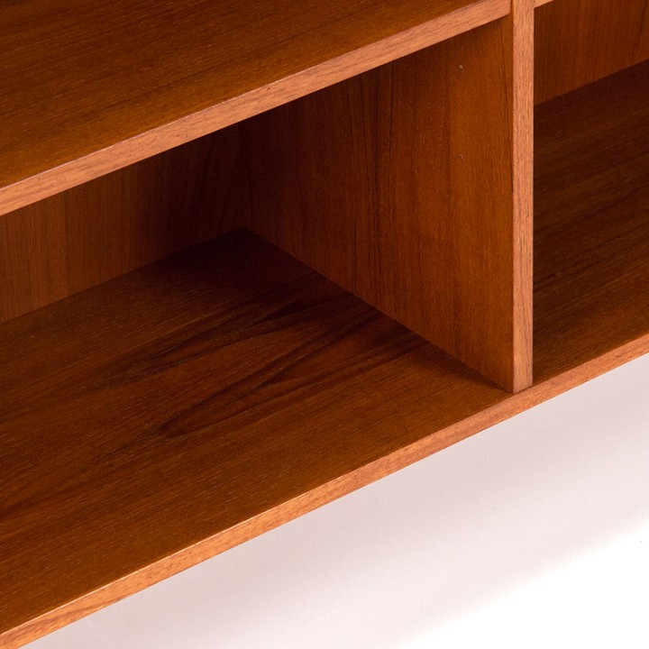 Danish Mid-Century vintage bookcase low model