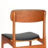 Mid-Century Deense set van 6 Bundgaard Rasmussen stoelen
