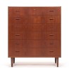 Large Mid-Century Danish Vintage Chest of Drawers