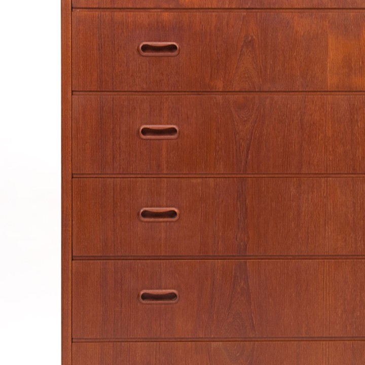 Large Mid-Century Danish Vintage Chest of Drawers