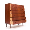 Large Mid-Century Danish Vintage Chest of Drawers