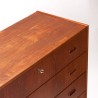 Large Mid-Century Danish Vintage Chest of Drawers