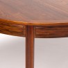 Palissander Mid-Century uitschuifbare eettafel van Bodafors