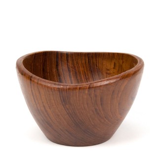 Klein Deens Mid-Century serveerschaaltje met organische vorm