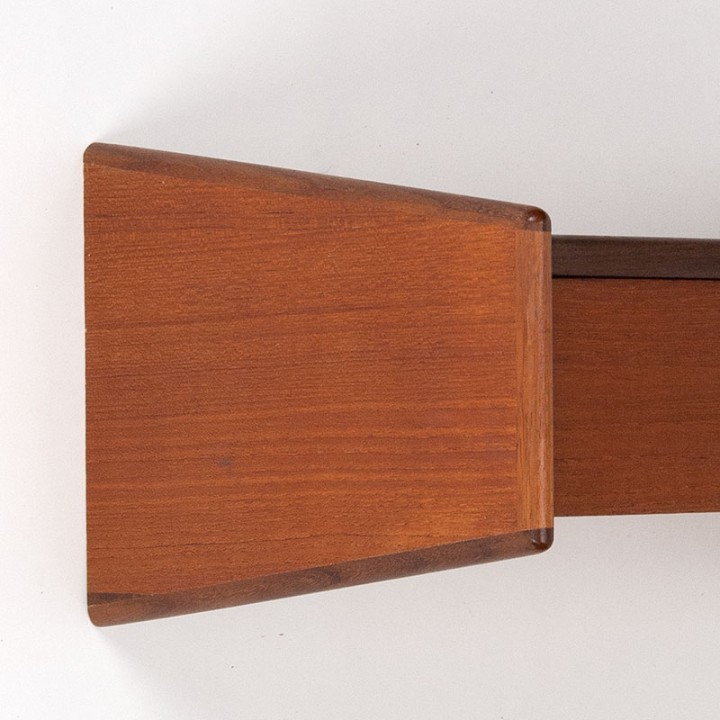 Floating Danish Mid-Century vintage wall drawer