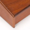 Zwevende Deens Mid-Century vintage wandlade