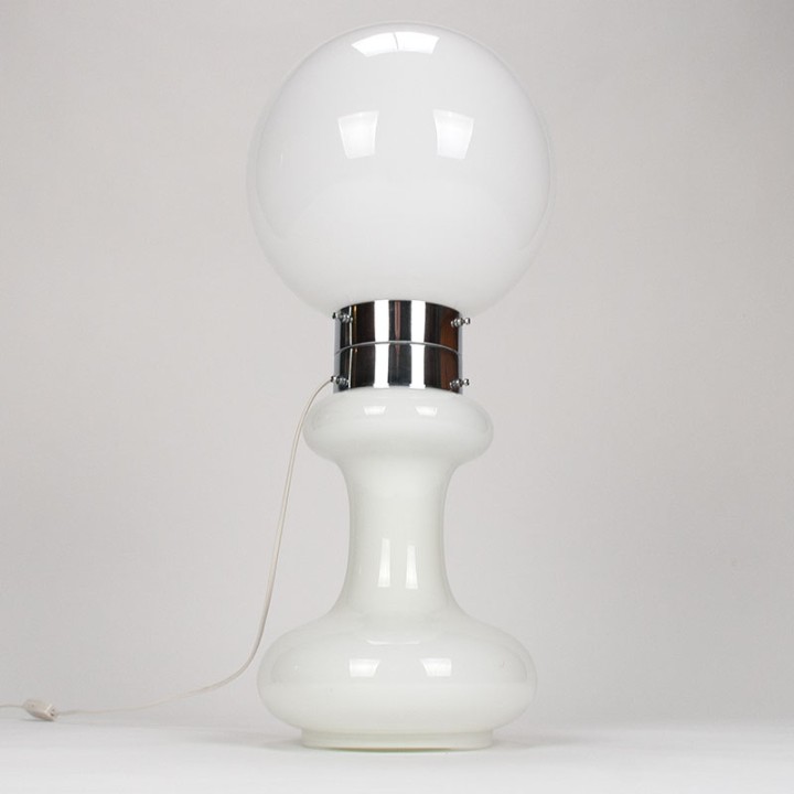 Mid-Century Italiaanse glazen Mazzega lamp ontwerp Carlo Nason