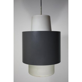 Industriele 1950's lamp groot - Retro Studio