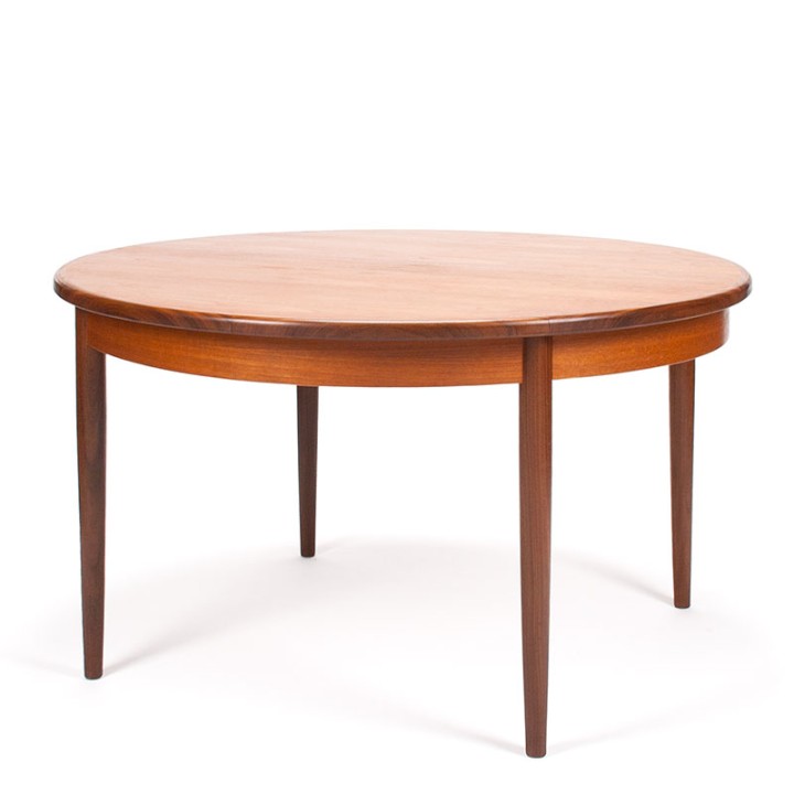 Gplan teak Mid-Century round dining table