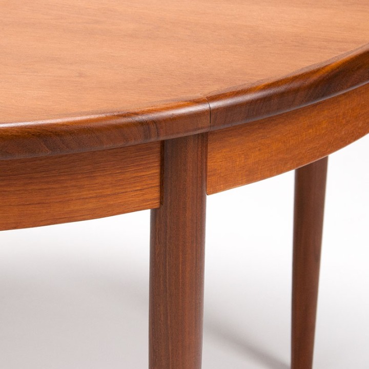Gplan teak Mid-Century round dining table