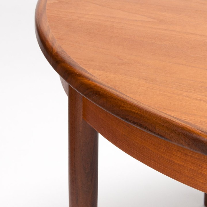 Gplan teak Mid-Century round dining table