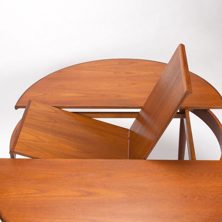 Gplan teak Mid-Century round dining table