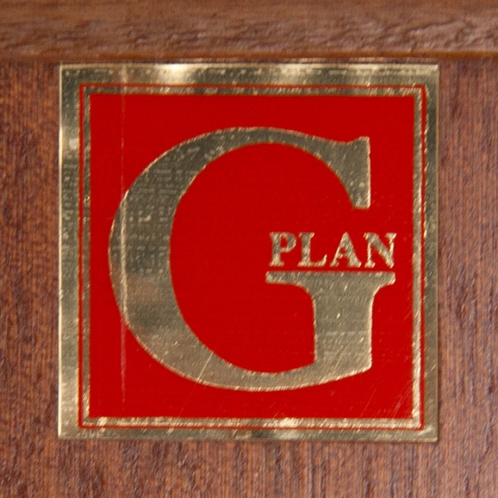 Gplan teak Mid-Century round dining table