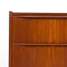 Ladekast/ commode in teak Mid-Century vintage Deens design