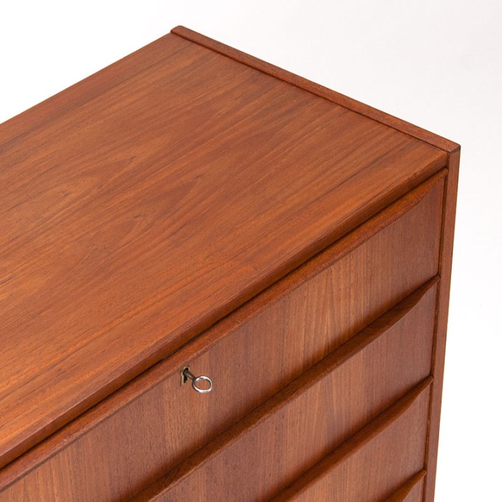 Teak chest of drawers/ dresser Mid-Century vintage Danish design