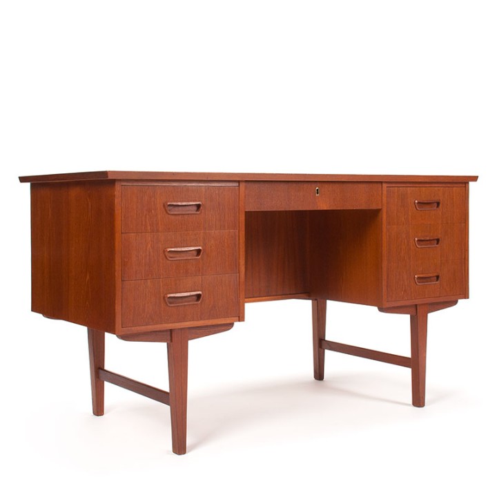Danish Mid-Century vintage teak desk