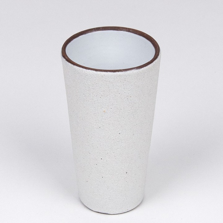 Small vintage earthenware vase from the 50s/60s