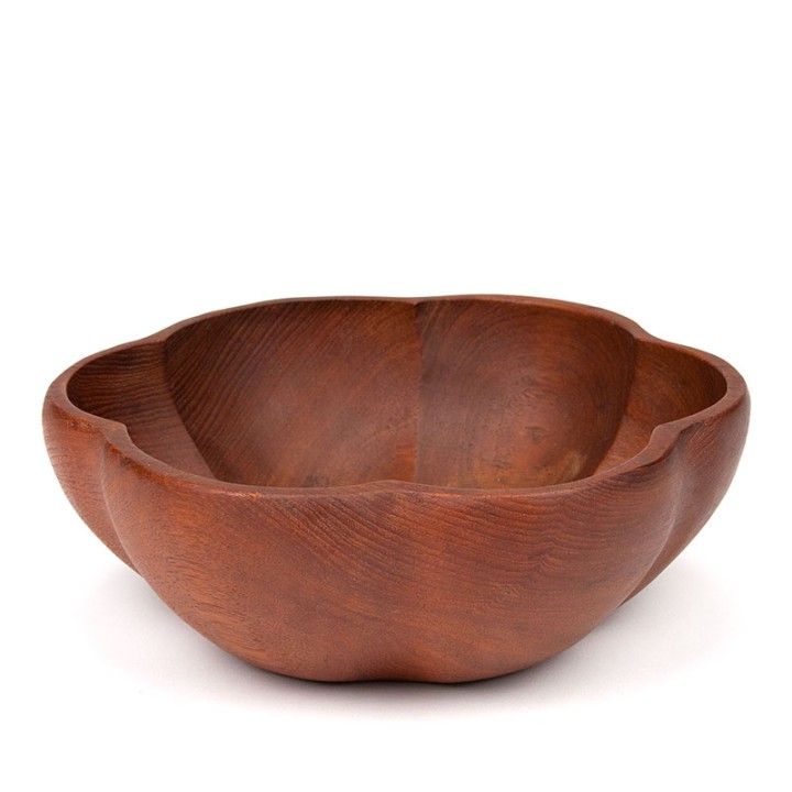 Vintage serving bowl in the shape of a flower