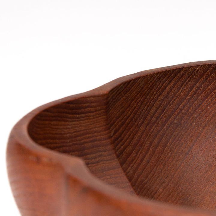 Vintage serving bowl in the shape of a flower