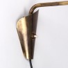 Brass Mid-Century vintage wall lamp