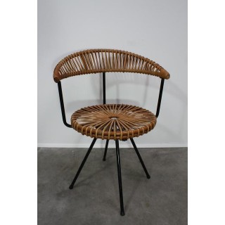 Rohe Rotan Noordwolde chair - Retro Studio