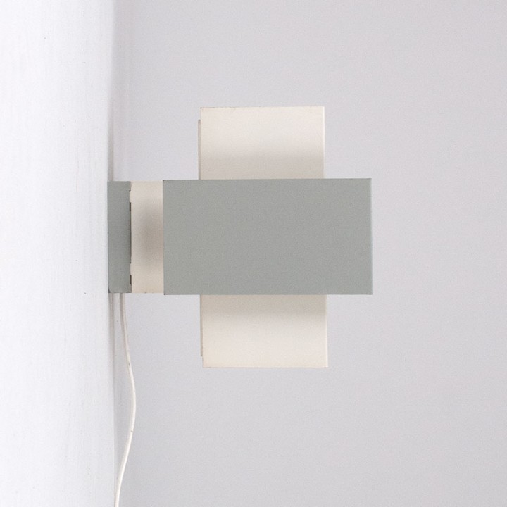 Philips Mid-Century minimalistische vintage wandlamp
