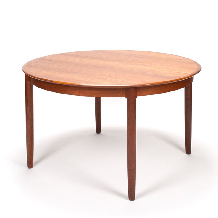 C.J. Rosengaarden Danish vintage extendable dining table