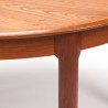 C.J. Rosengaarden Danish vintage extendable dining table
