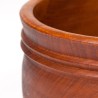 Danish Mid-Century serving bowl in teak wood